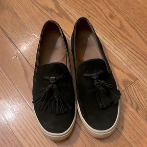 Frye Suede Slip-On Tassel Sneaker